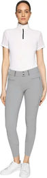 Produktbild von Samshield Clara Premium Turnierhose Damen Full Grip Grau Größe 34