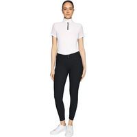 Produktbild von Samshield Clara Premium Turnierhose Damen mit Mid Grip in Schwarz