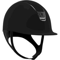 Produktbild von Samshield Classic 2.0 Shadowmatt Crystal Fabric Reithelm Schwarz Größe M 55-58