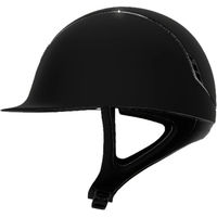 Produktbild von Samshield Classic 2.0 Shadowmatt Crystal Fabric Reithelm Schwarz Größe S
