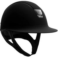 Produktbild von Samshield Custom Miss Shield Shadowmatt Reithelm mit 5 Swarovski Kristallen Schwarz Größe M