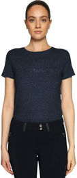 Samshield Damen T-Shirt Ariana FR Marine Blau Baumwolle Größe M – Bild 1 von 1