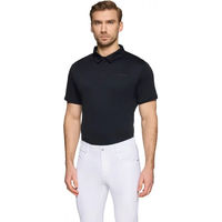 Produktbild von Samshield Danel Reit-Poloshirt für Herren in Schwarz Größe XL