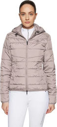 Produktbild von Samshield Davos Reitjacke für Damen mit Kapuze beige wasserabweisend