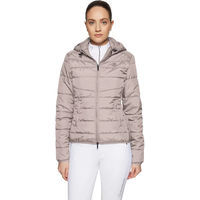 Produktbild von Samshield Davos Reitjacke für Damen mit Kapuze beige wasserabweisend