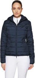 Produktbild von Samshield Davos Reitjacke für Damen mit Kapuze wasserabweisend Blau XS