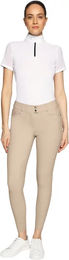 Produktbild von Samshield Delice Crystal Ferna Turnierhose Damen Mid Grip Beige Größe 44