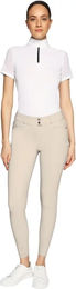 Produktbild von Samshield Delice Crystal Ferna Turnierhose Damen mit Mid Grip in Beige Größe 38