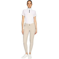 Produktbild von Samshield Delice Crystal Ferna Turnierhose Damen mit Mid Grip in Beige Größe 38