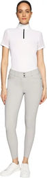 Produktbild von Samshield Delice Crystal Ferna Turnierhose Damen mit Mid Grip in Grau