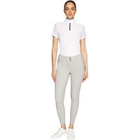 Produktbild von Samshield Delice Crystal Ferna Turnierhose Damen mit Mid Grip in Grau Größe 42