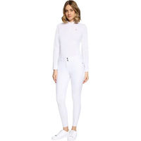 Produktbild von Samshield Delice Crystal Ferna Turnierhose Damen mit Mid Grip in Weiß