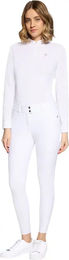 Produktbild von Samshield Delice Crystal Ferna Turnierhose Damen mit Mid Grip in Weiß