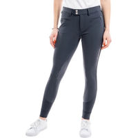 Produktbild von Samshield Diane Reithose Damen Full-Grip Anthrazit Größe 34 mit Swarovski-Kristall
