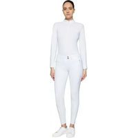 Produktbild von Samshield Diane Reithose Damen Turnierhose Full Grip Weiß Größe 40