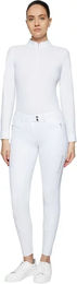 Produktbild von Samshield Diane Turnierhose Full Grip Damen Weiß Größe 42