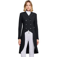 Produktbild von Samshield Dressurfrack Crystal Rain HW 2026 Damen Schwarz Stretch-Mesh Größe 34