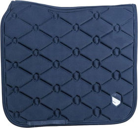 Samshield Dressurschabracke Spineshield Embroidery Blue Full – Bild 1 von 1