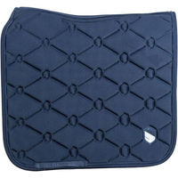 Produktbild von Samshield Dressurschabracke Spineshield Embroidery Blue Full