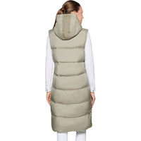 Produktbild von Samshield Elea Steppweste Damen wasserdicht aus Polyester in Beige oder Grau Größe L