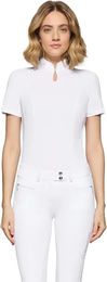 Produktbild von Samshield Elsa Boreal Turnierpolo Damen Weiß XS