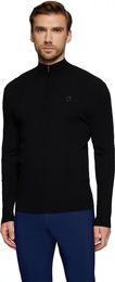 Produktbild von Samshield Elvyn Herren Pullover mit 1/2 Reißverschluss in Schwarz Größe L