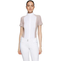 Produktbild von Samshield Gretta Metal Dots Turnierpolo Damen Weiß Beige XS