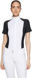 Produktbild von Samshield Gretta Metal Dots Turnierpolo Damen Weiß XL