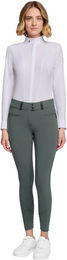 Samshield HW26 Clara Crystal Fabric Vollgrip Reithose Damen Grau – Bild 1 von 1