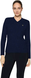 Samshield HW26 LISA TWISTED Strickpullover Damen Navy Größe S – Bild 1 von 1