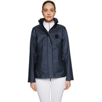 Produktbild von Samshield Ines Reitjacke für Damen mit Kapuze wasserdicht Blau