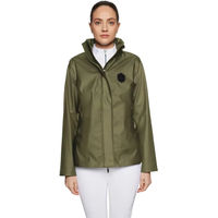 Produktbild von Samshield Ines Wasserdichte Reitjacke mit Kapuze für Damen in Grün