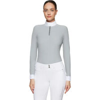 Produktbild von Samshield Jella Premium Turnierpolo mit langen Ärmeln für Damen