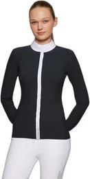 Produktbild von Samshield Juliane Spring Flower Reitsport-Hoodie Damen Schwarz Bunt Größe S