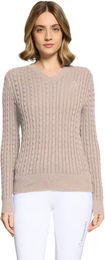 Produktbild von Samshield Lisa Twisted Damen Pullover mit V-Ausschnitt aus Baumwolle