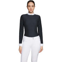 Produktbild von Samshield Louison Air Reitshirt Damen mit langen Ärmeln Schwarz Größe S