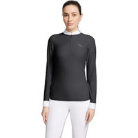 Produktbild von Samshield Louison Air Reitshirt Damen Polo mit langen Ärmeln für den Sommer