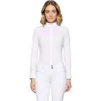 Produktbild von Samshield Lucia Metal Dots Turnierpolo für Damen in Weiß Größe L