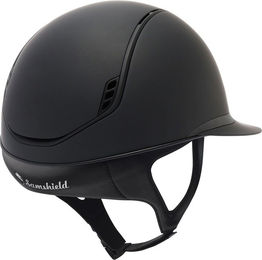 Samshield Miss Shield 2.0 Darkline Reithelm für Damen mit Liner Schwarz Größe S – Bild 1 von 4