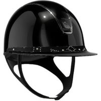 Produktbild von Samshield Miss Shield 2.0 Shadow Glossy Celestial Crystal Reithelm Schwarz Größe M 55-58