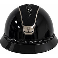 Produktbild von Samshield Miss Shield 2.0 Shadow Glossy Flower Swarovski mit Chrome Black Trim Schwarz Größe M 55-58