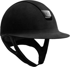 Samshield Miss Shield Premium Alcantara Reithelm Schwarz Größe L 57-61 – Bild 1 von 1