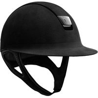 Produktbild von Samshield Miss Shield Premium Alcantara Reithelm Schwarz Größe S 52-56