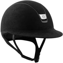 Produktbild von Samshield Miss Shield Premium Reithelm Alcantara Schwarz Unisex Grösse M
