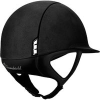 Produktbild von Samshield Miss Shield Premium Reithelm für Damen aus Alcantara Schwarz Größe S