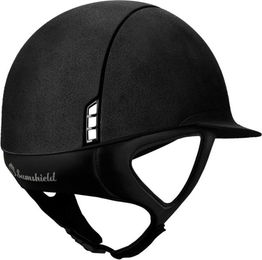 Samshield Miss Shield Premium Reithelm für Damen aus Leder in Schwarz Größe M – Bild 1 von 2