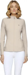 Produktbild von Samshield Nina Reitjacke Damen Full Zip Beige Grösse M