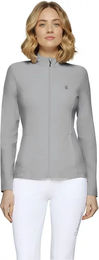 Produktbild von Samshield Nina Reitjacke Full Zip Damen Grau Größe S