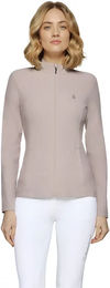 Produktbild von Samshield Nina Reitshirt Damen Full Zip Beige 2XS