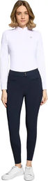 Produktbild von Samshield Omega Reithose Damen Full Grip Blau Größe 42